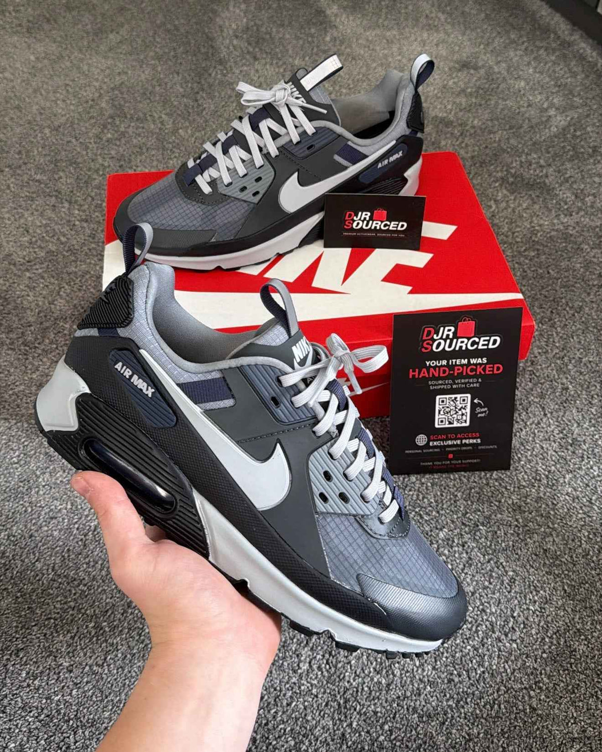 Nike Air Max 90 Drift - Anthracite/Wolf Grey