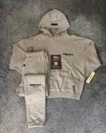 Fear Of God Essentials SS22 Dark Oatmeal Tracksuit
