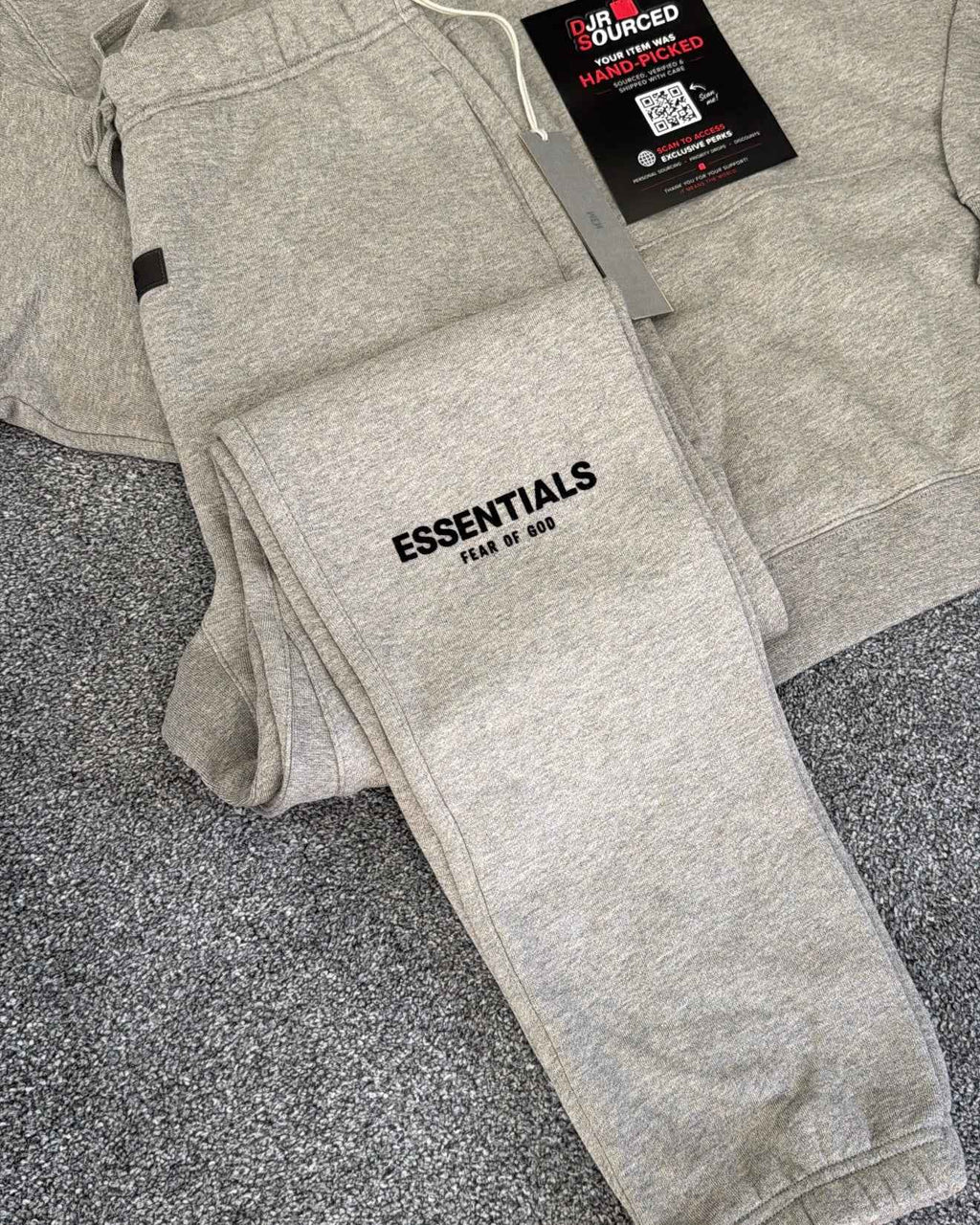 Fear Of God Essentials SS22 Dark Oatmeal Tracksuit
