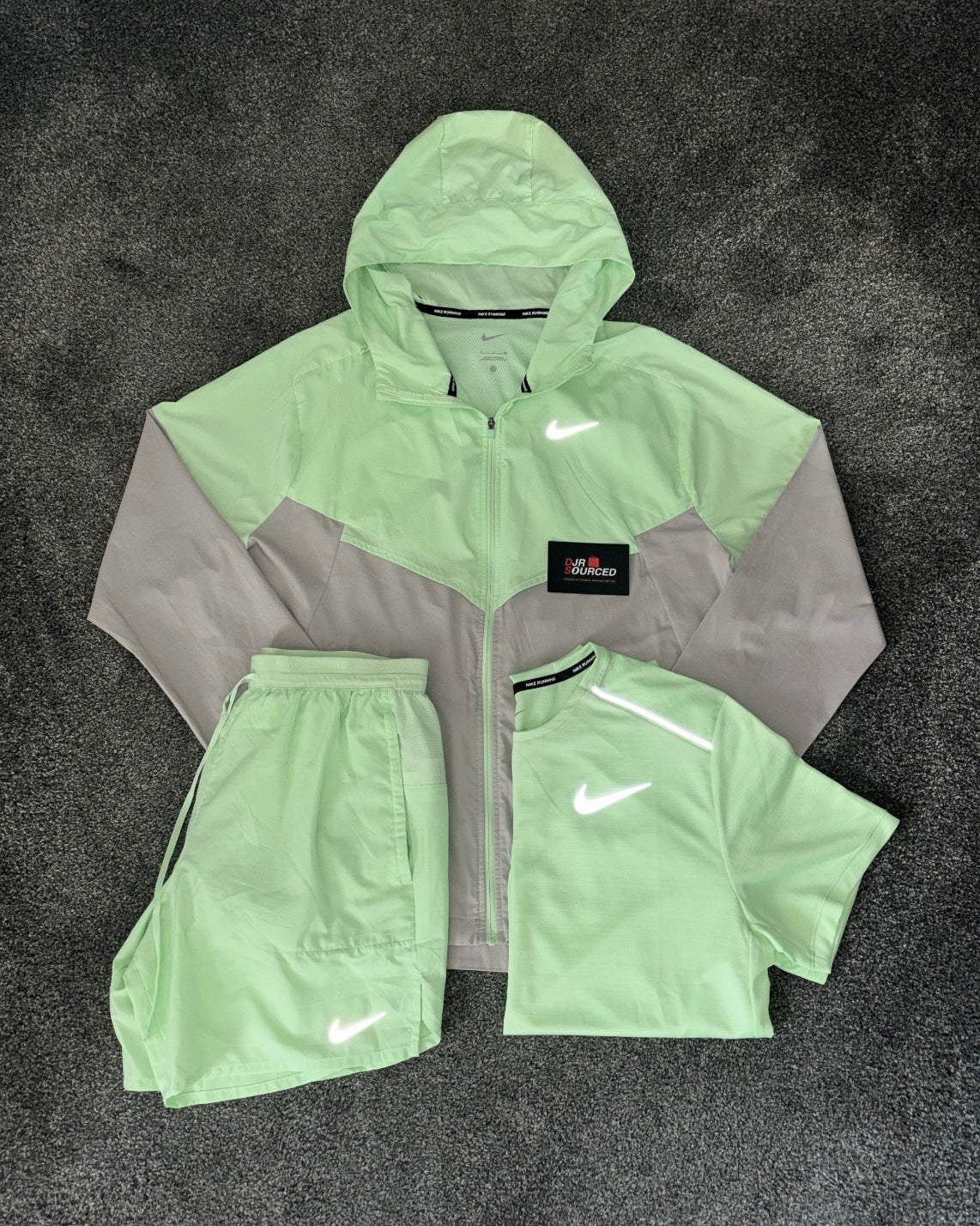 Nike Windrunner 3 Piece Set - Vapour Green/Grey