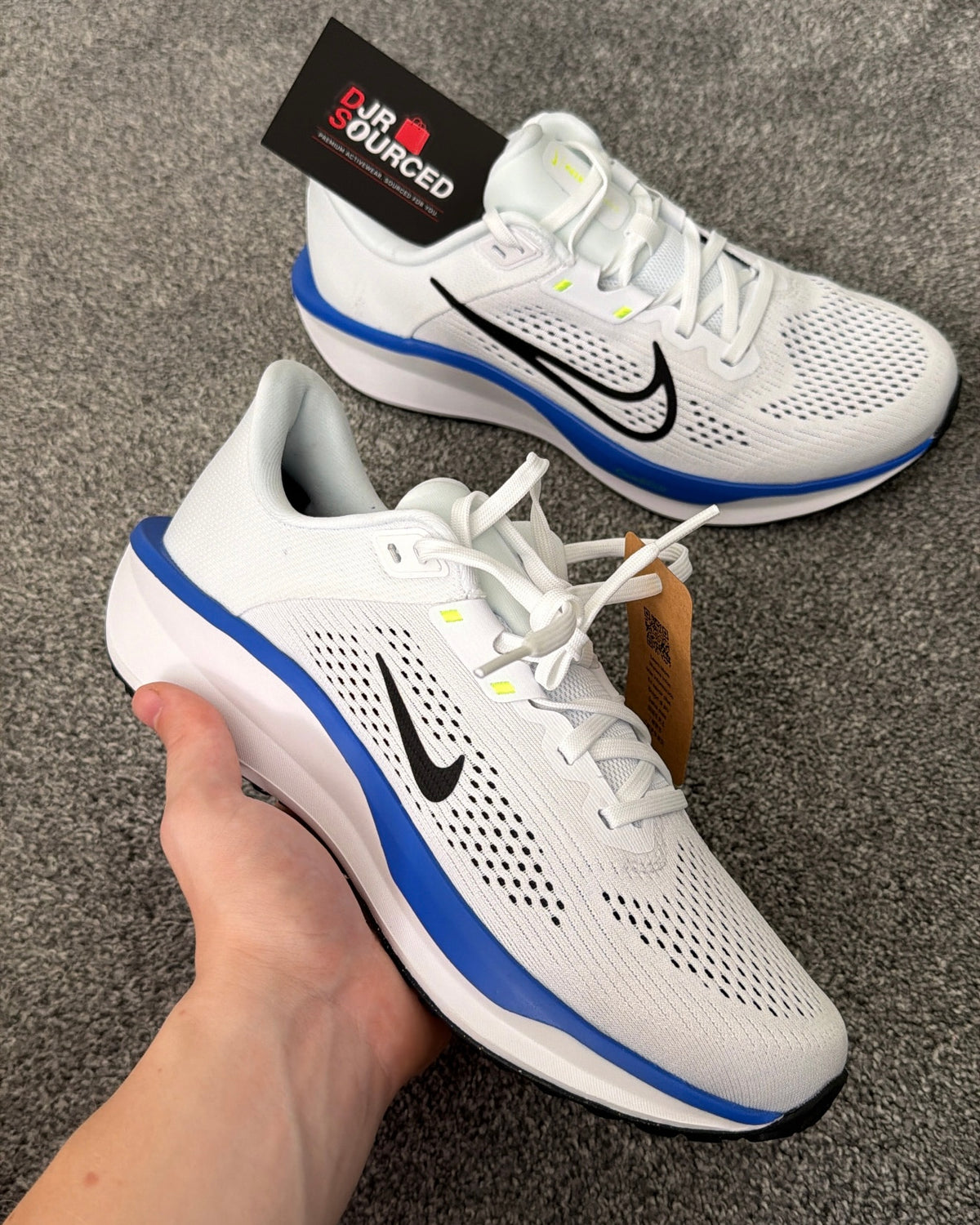Nike Quest 6 - White/Hyper Royal