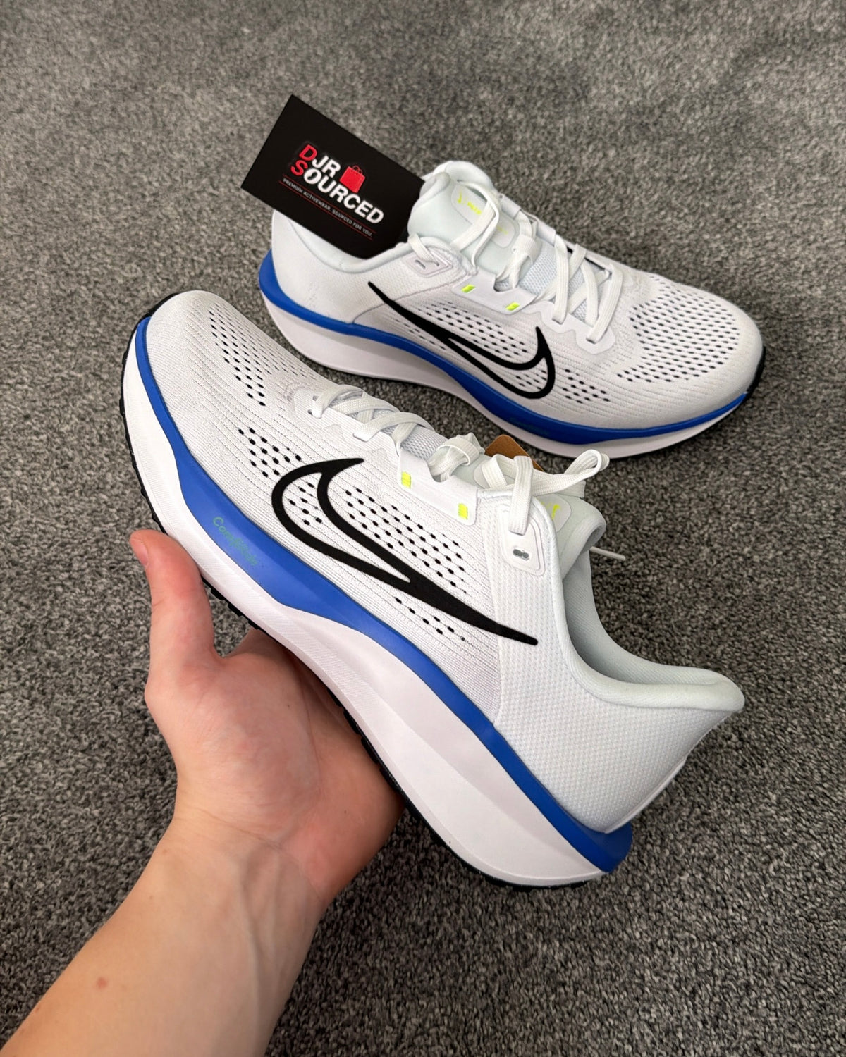 Nike Quest 6 - White/Hyper Royal