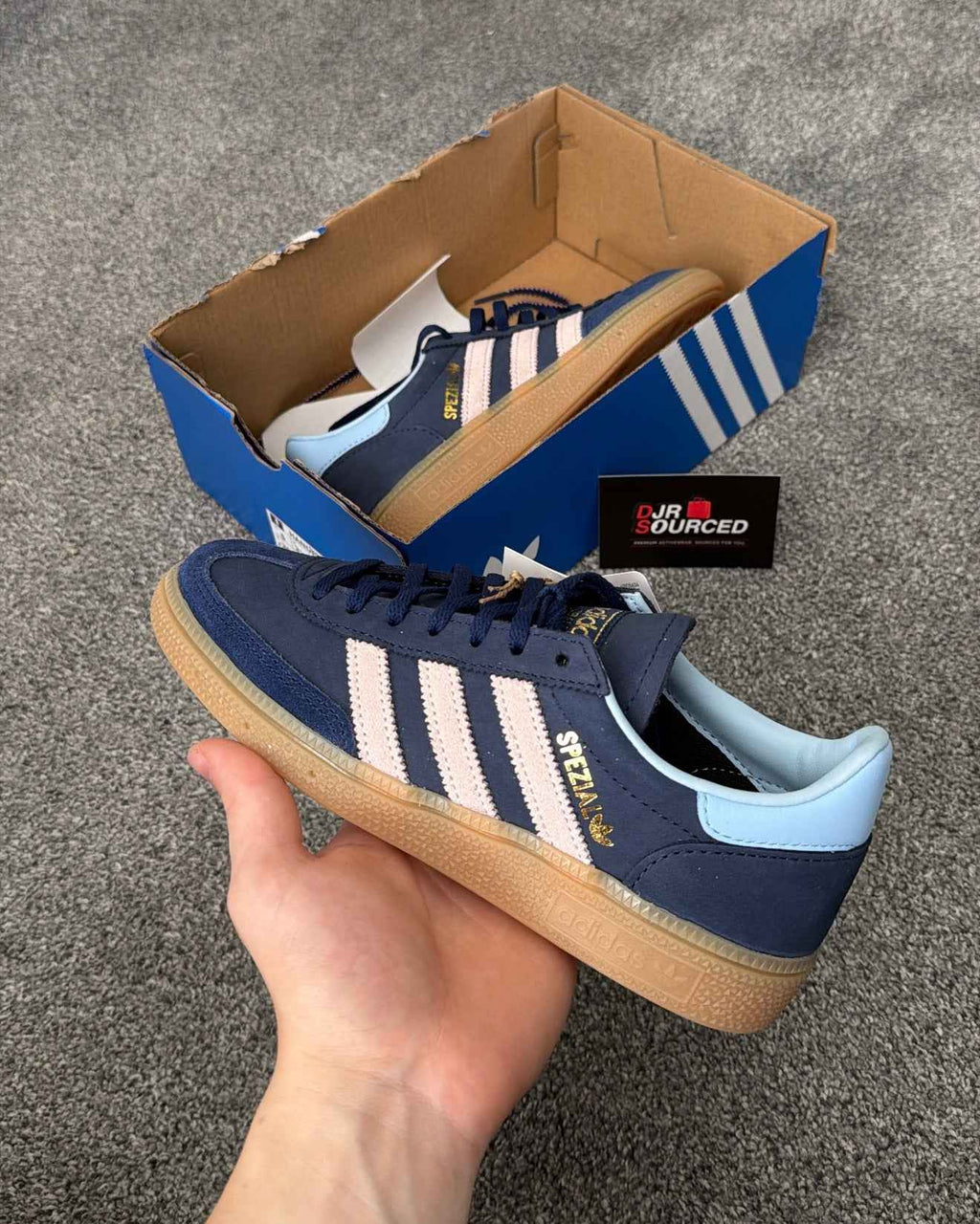 Adidas Handball Spezial Dark Blue/Wonder Quartz/Clear Sky