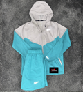 Nike Windrunner Set - turquoise/grey